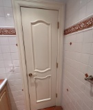Bathroom Solid Interior Hardwood Door,  24