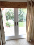 Bahama Sahade And Drapes to Fit Over Master Bedroom French Doors,