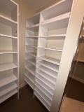 Master Bedroom Closet System with Full Size Dressing Mirror, with Double Shoe Racks 132