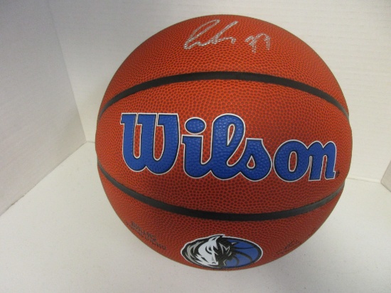 Luka Doncic of the Dallas Mavericks signed autographed full size basketball PAAS COA 611