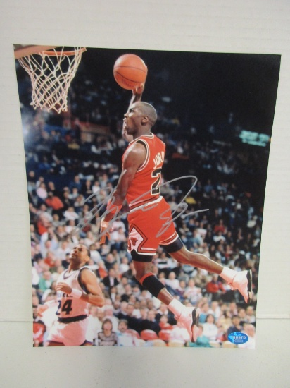 Michael Jordan of the Chicago Bulls signed autographed 8x10 photo TAA COA 900