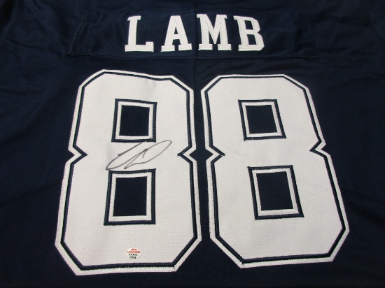 CeeDee Lamb of the Dallas Cowboys signed autographed football jersey PAAS COA 518