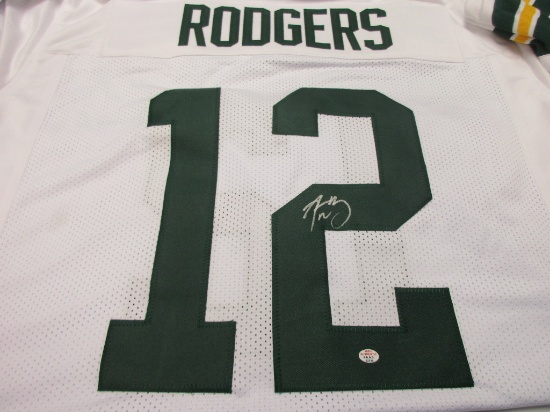 Aaron Rodgers of the Green Bay Packers signed autographed football jersey PAAS COA 729