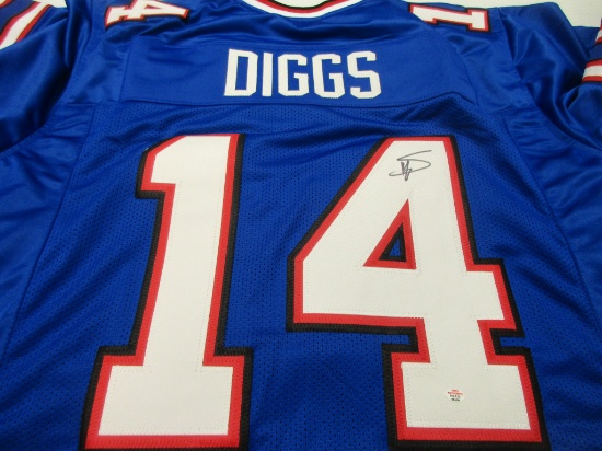 Stefon Diggs of the Buffalo Bills signed autographed football jersey PAAS COA 558