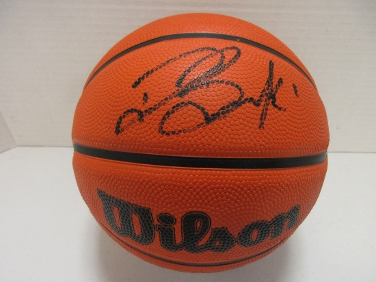 Devin Booker of the Phoenix Suns signed autographed mini basketball PAAS COA 673