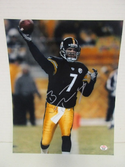 Ben Roethlisberger of the Pittsburgh Steelers signed autographed 8x10 photo PAAS COA 598