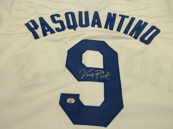 Vinnie Pasquantino of the KC Royals signed autographed baseball jersey PAAS COA 408