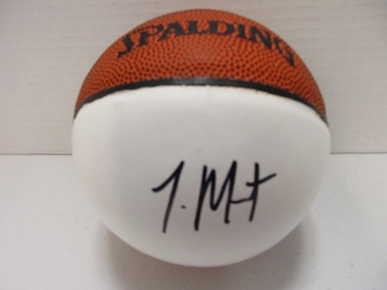 Ja Morant of the Memphis Grizzlies signed autographed mini basketball PAAS COA 686
