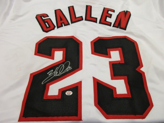 Zac Gallen of the Arizona Diamondbacks signed autographed baseball jersey PAAS COA 060