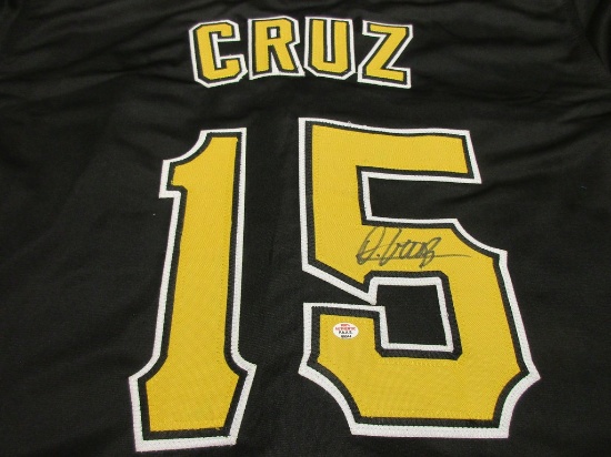 Oneil Cruz of the Pittsburgh Pirates signed autographed baseball jersey PAAS COA 544