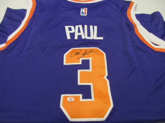 Chris Paul of the Phoenix Suns signed autographed basketball jersey PAAS COA 549