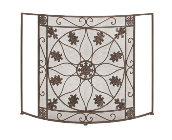 Unique Inspired Style The Protective Metal Fire screen Home Decor 28950