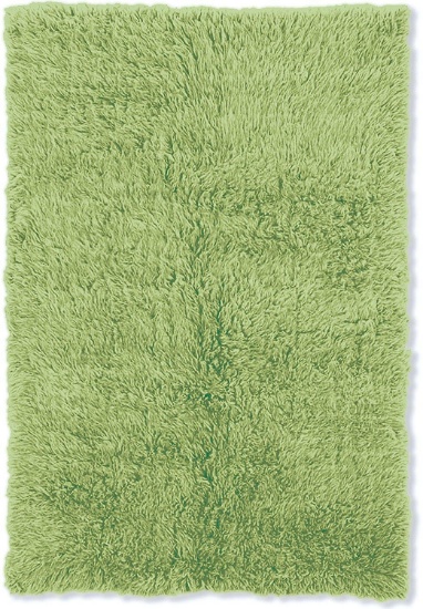 Linon Flokati 5' x 8' Rectangle Area Rugs In Emerald Green Finish FLK-NFEG58