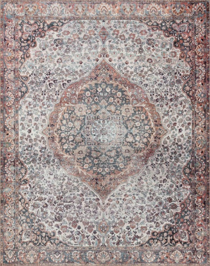 Loloi II Wynter 7'-6" X 9'-6" Area Rugs With Red And Multi WYNTWYN-01REML7696