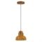 Yosemite One Light Pendant With Natural Finish WD03117