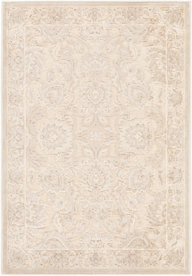 Surya Traditional Basilica 5'2" x 7'6" Area Rugs With Beige And Taupe Finish