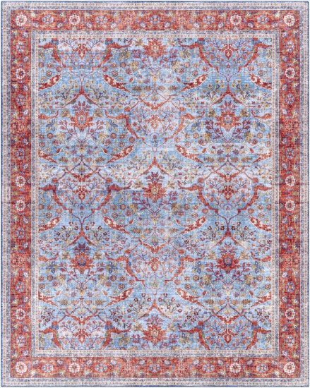 Surya Traditional Iris Polyester 7'6" x 9'6" Area Rugs
