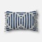 Loloi Cotton Pillow Cover in Blue And Grey finish P093P0405BBGYPIL5