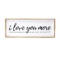 Stratton Home Decor I Love You More Oversized Wall Art S21731