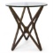 Aeon Furniture Starlight Side Table in Walnut Finish SD9153B-AmWalnut