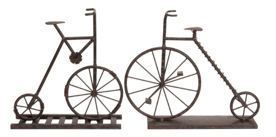 Metal Bicycle Replicas 2 Assorted 18, 15"W 13686