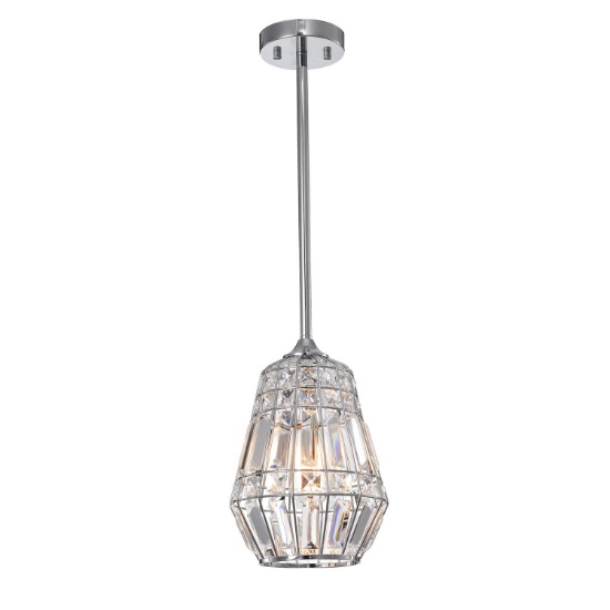 Warehouse of Tiffany Trazi 1-Light Crystal Ceiling Pendant Lamp HM115/1