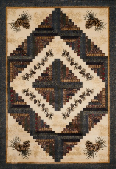 United Weavers Donna Sharp Genesis 3'11" X 5'3" Natural Accent Rug 538 49917 46