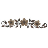 Stratton Home Decor Floral Patterned Wooden 