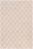 Surya Modern Whistler Viscose 2' x 3' Area Rugs With Pale Pink And Cream Finish
