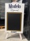 New Modelo Especial 2 Sided Chalk Menu Board / Chalk Sign Board