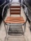 (16) Brand NEW Emma & Oliver Aluminum Faux Teak Indoor / Outdoor Stack Chairs