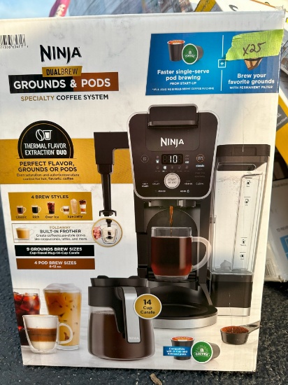 Ninja Grounds And Pod Specialty Coffee System