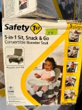Safety Firrst 5-1 Sit Snack Go Converible Booster Seat