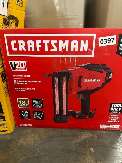 Craftsman 18 Gal Brad Nailer