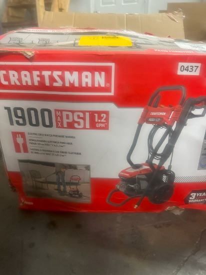 Craftsman Electric Pressure Washer 1900 Max Psi (Like New)