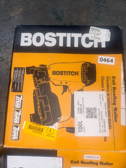 Bostitch Coil Roofing Nailer (Like New)