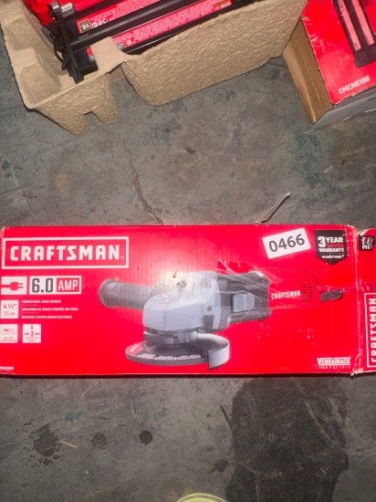 Craftsman 6.0 Amp 4 1/2'' Corded Small Angle Grinder (Like New)