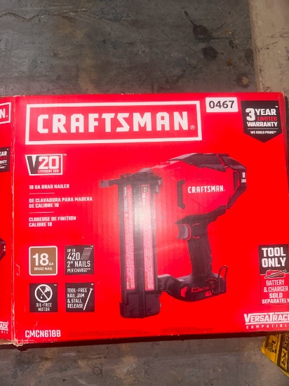 Craftsman18 Ga Brad Nailer (Like New)