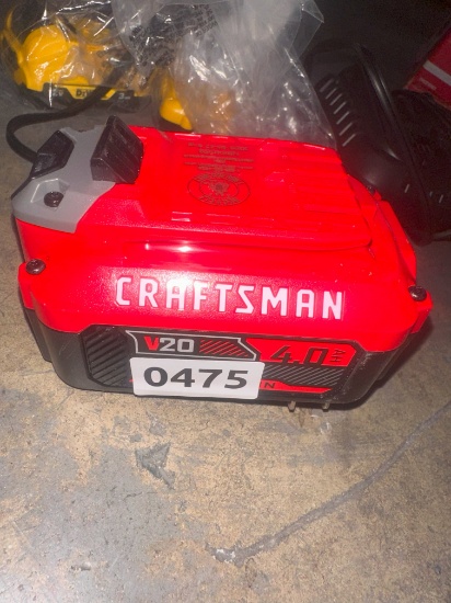 Craftsman 4.0 Ah Lithium Ion Battery