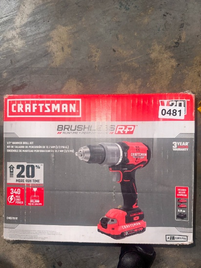 Craftsman 1/2'' Hammer Drill Kit