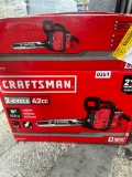 Craftsman 2-Cycle 42Cc 16'' Chainsaw (tested, functional)