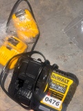 Dewalt 12 V Dcb1104 Battery And Charger ( Two Batteries)