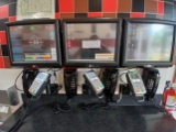 Complete 5 Screen POS System W/ Printers & Take Out / Deliver Touch Screen Monitours