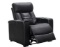 Abbyson Power Leather Recliner w. Table - Black