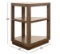 Abbyson End Table, Lowell Natural Wood