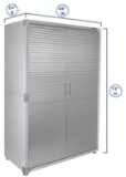 Seville Classics UltraHD Mega Storage Cabinet
