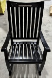 (2) Members Mark Painted Rocker - Black