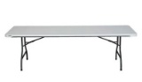 Lifetime 8' Commercial Grade Folding Table White