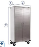 Seville Classics UltraHD Full Door Storage Cabinet