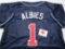 Ozzie Albies of the Atlanta Braves signed autographed baseball jersey PAAS COA 868